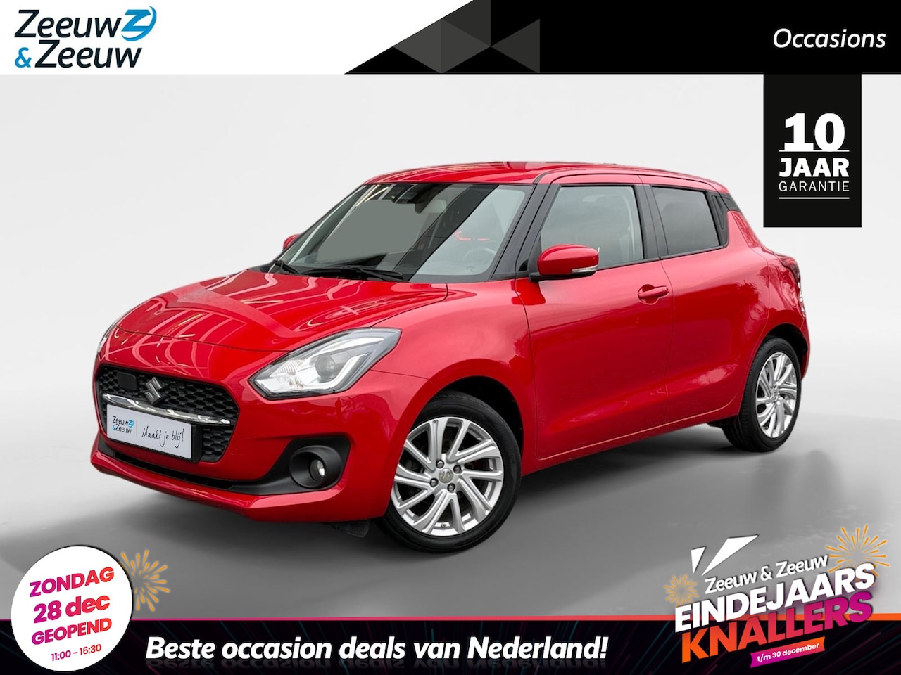Suzuki Swift - 1.2 Style Smart Hybrid | Adapt. Cruise Control | Climate Control | Camera | Navigatie | - AutoWereld.nl