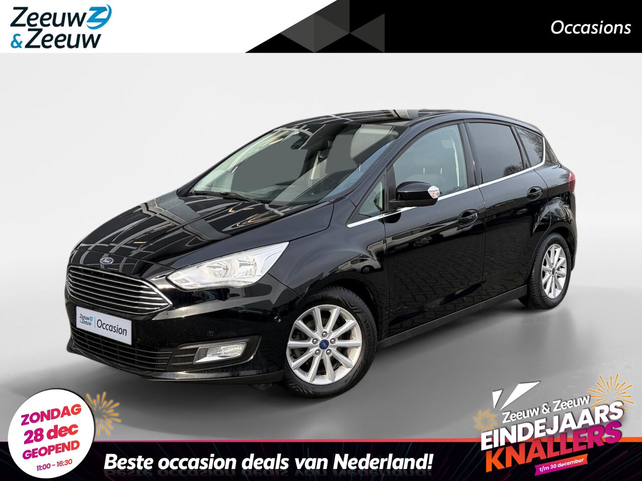 Ford C-Max - 1.0 Titanium | Voorruit verwarming | Cruise control | Camera | Parkeersensoren voor en ach - AutoWereld.nl