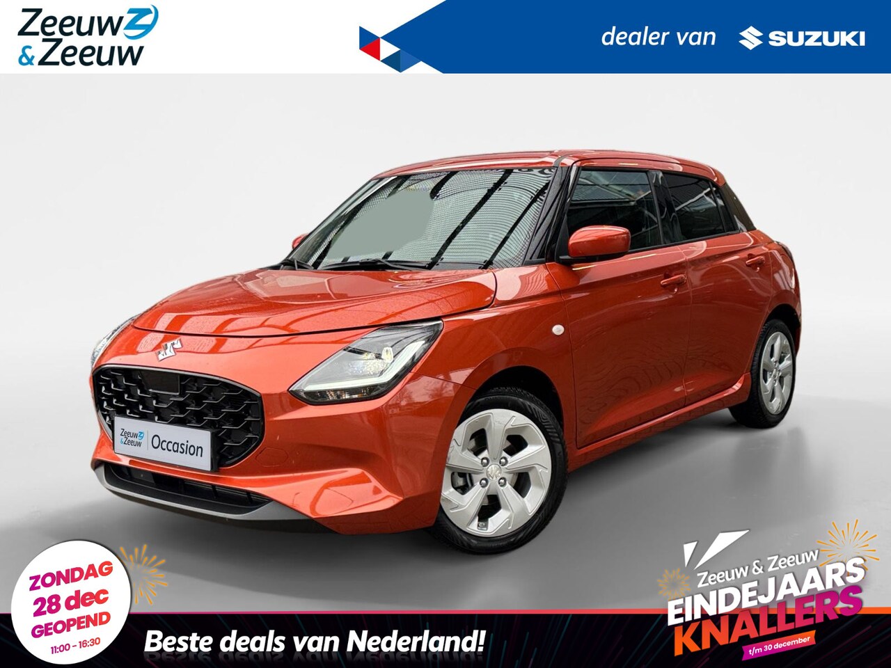 Suzuki Swift - 1.2 Select Smart Hybrid | Apple Carplay/Android Auto | Achteruitrij Camera | Adaptive Crui - AutoWereld.nl