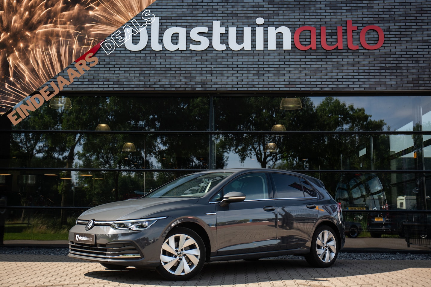 Volkswagen Golf - 1.5 eTSI Style 1.5 eTSI Style , Adaptive cruise, Stuur/stoelverwarming, Carplay, - AutoWereld.nl