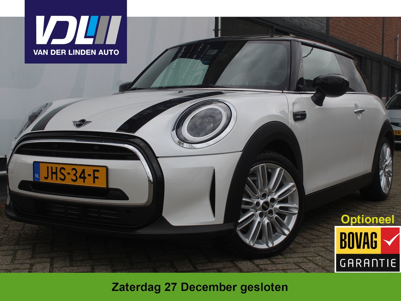 MINI Cooper - Mini 1.5 Camden Go Edition Stoelverwarming l Apple carplay/ Android auto l Cruise control - AutoWereld.nl