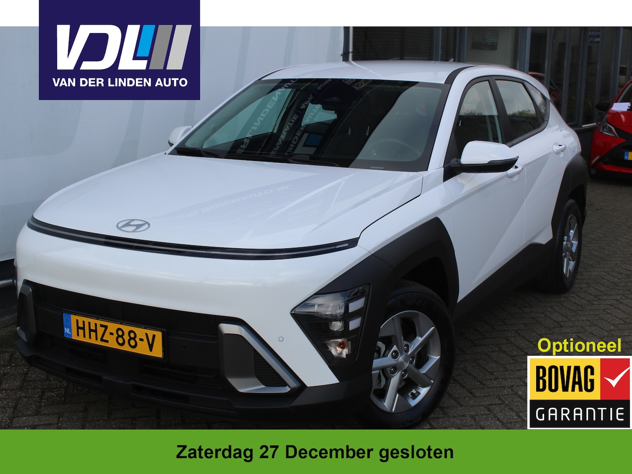 Hyundai Kona - 1.6 GDI HEV Comfort Airco l Cruise control l Navigatie l AppleCarPlay/AndroidAuto l Parkee - AutoWereld.nl