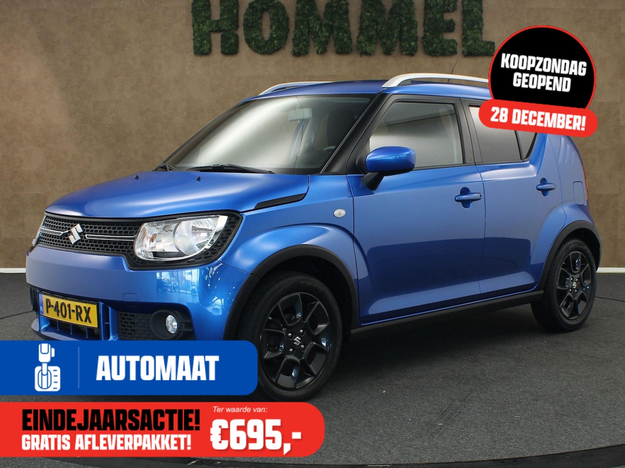 Suzuki Ignis - 1.2 Select - ACHTERUITRIJCAMERA - AIRCO - VOORSTOELEN VERWARMD - ELEKTRISCH VERSTELBARE EN - AutoWereld.nl