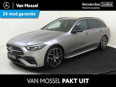 Mercedes-Benz C-klasse Estate - 220 d AMG Line / Night/ 19 inch/ Standkachel/ El. Trekhaak/