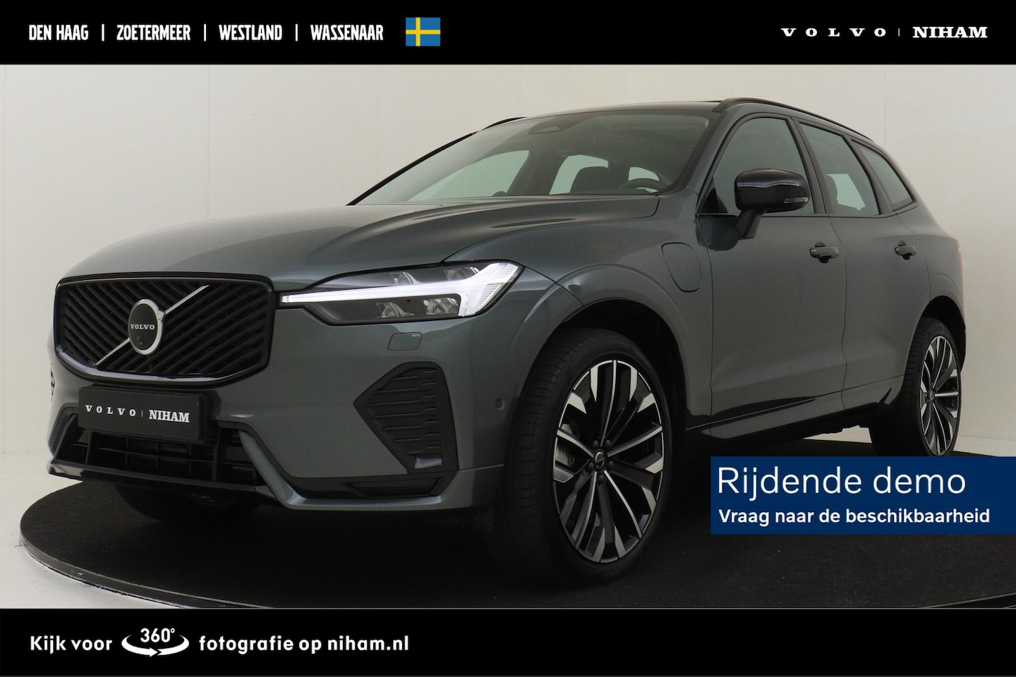Volvo XC60 - II T6 PLUG-IN HYBRID AWD ULTRA DARK -PANO.DAK|BOWERS&WILKINS|LUCHTVERING|GEVENT.LEDER+MASS - AutoWereld.nl
