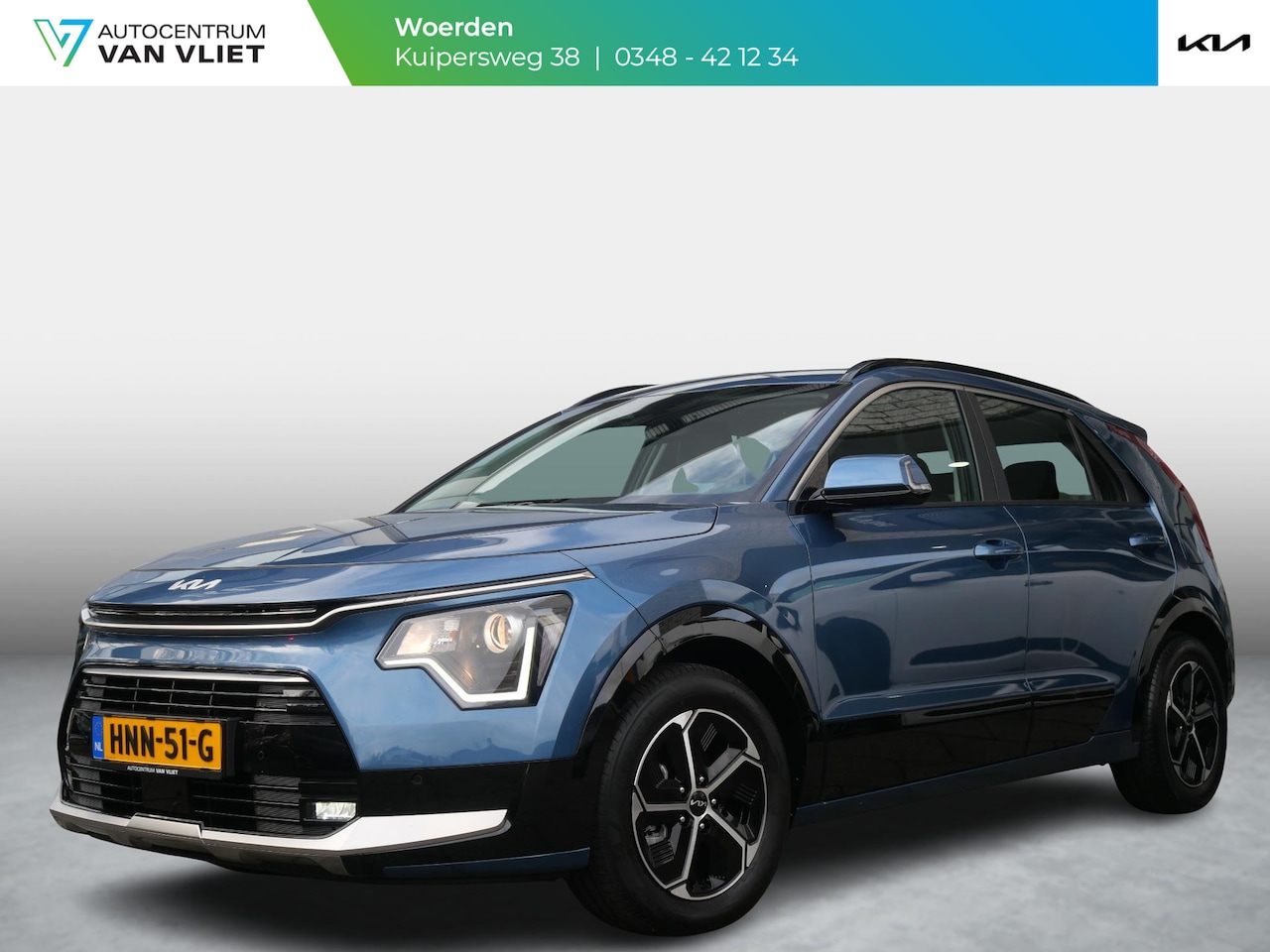 Kia Niro - 1.6 GDi Hybrid DynamicLine | Cruise | Clima | Carplay | Keyless | Navi | - AutoWereld.nl