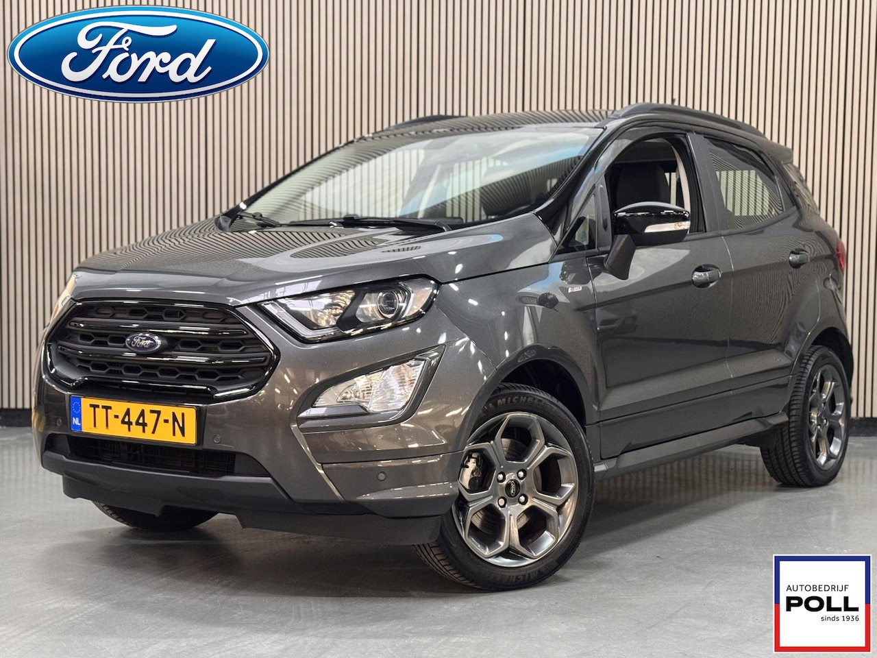 Ford EcoSport - 125pk ST-Line Black Trekhaak Navi Camera Winter Parking Dodehoek pack Dealeronderhouden - AutoWereld.nl