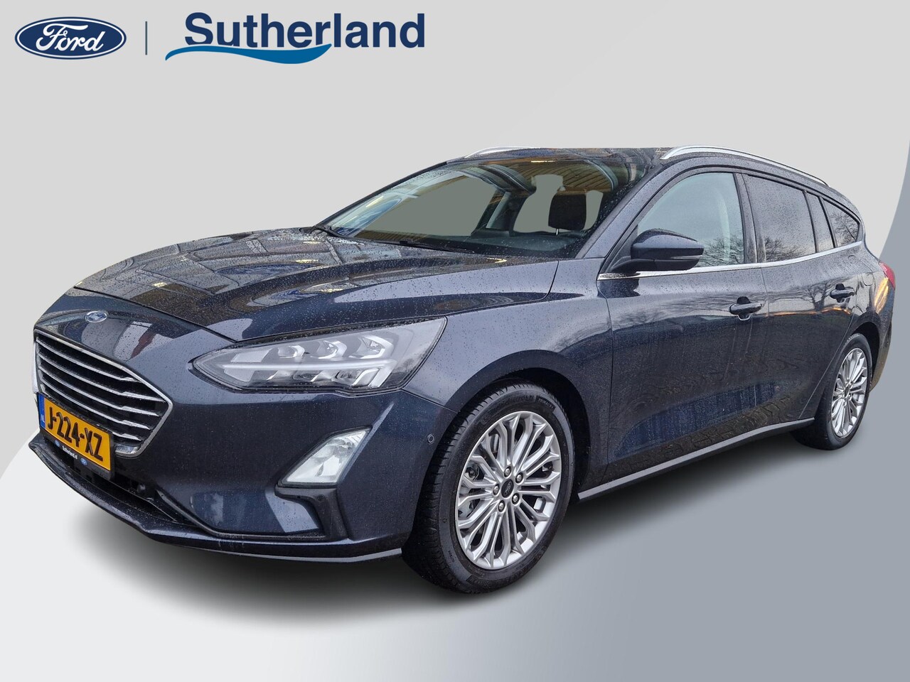 Ford Focus Wagon - 1.0 EcoBoost Titanium Business | Dealeronderhouden! | 1e Eig | Trekhaak | AGR Stoelen | Fu - AutoWereld.nl