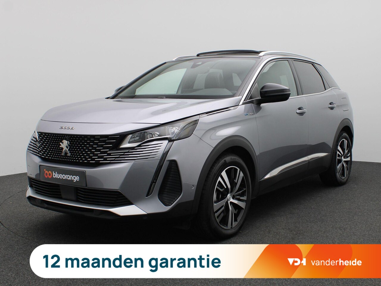 Peugeot 3008 - 1.6 HYbrid4 GT Pack Business 300PK SOH 100%, Pano-Schuifdak, Keyless, Adaptieve Cruise Con - AutoWereld.nl
