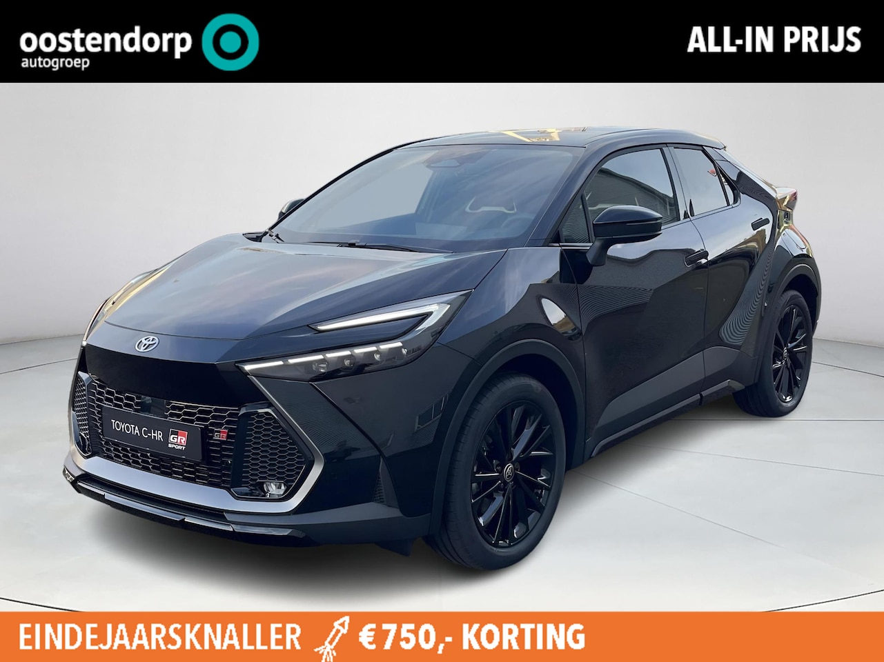 Toyota C-HR - 2.0 Plug-in Hybrid 220 Black Edition 2.0 Plug-in Hybrid 220 Black Edition - AutoWereld.nl