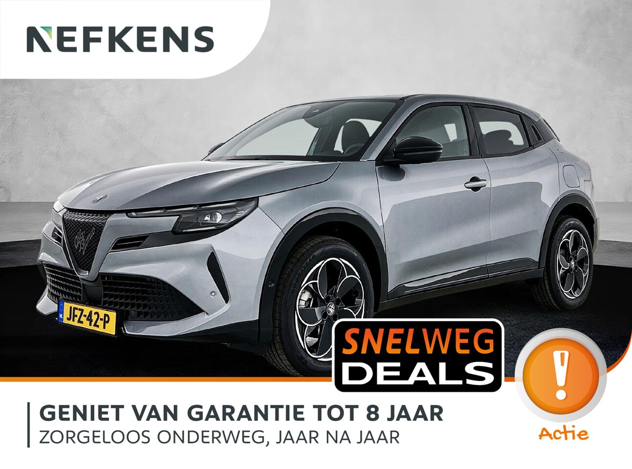 Alfa Romeo Junior - 1.2 Hybrid Ibrida Q4 145pk Automaat | NIEUW | TOT 8 JAAR GARANTIE | Climate Control | Navi - AutoWereld.nl