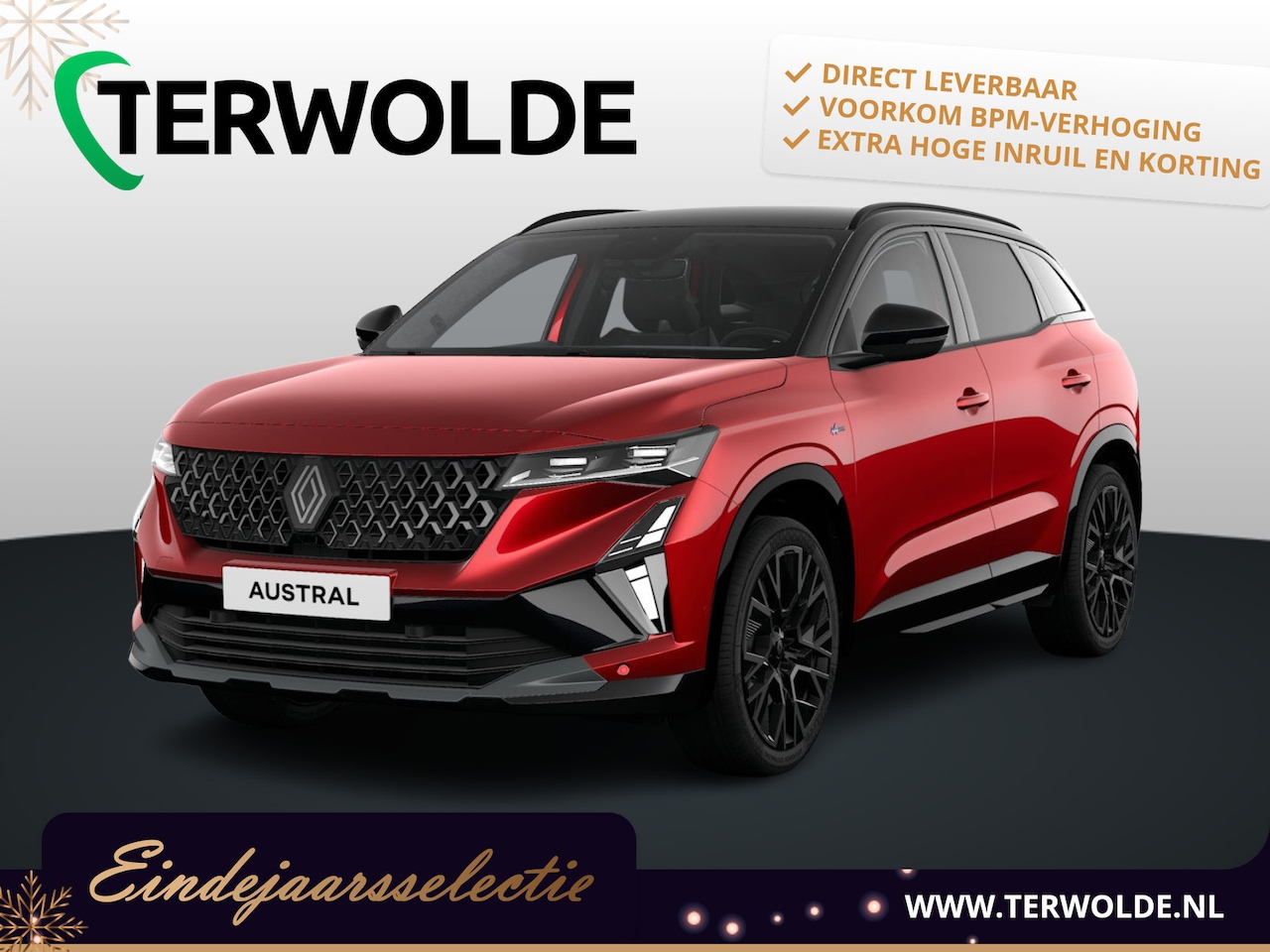 Renault Austral - Iconic esprit Alpine | Achteruitrijcamera | Blind Spot Warning | Elektrisch verwarmbare vo - AutoWereld.nl
