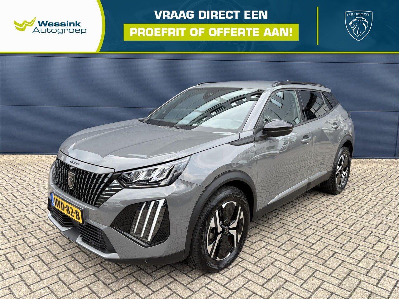 Peugeot 2008 - 1.2 Hybrid 145pk e-DCS6 Allure Automaat | Navigatie | Parkeercamera voor en achter | Parke - AutoWereld.nl