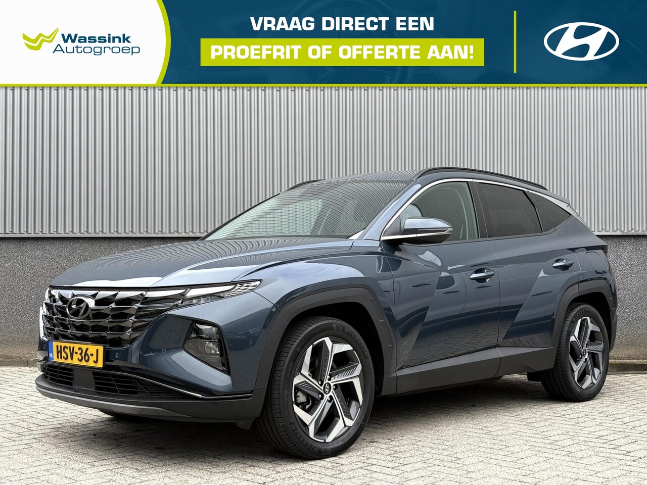 Hyundai Tucson - 1.6 T-GDi PHEV 265pk AWD Comfort Smart | Adaptive Cruise Control | Navigatie | Camera Acht - AutoWereld.nl