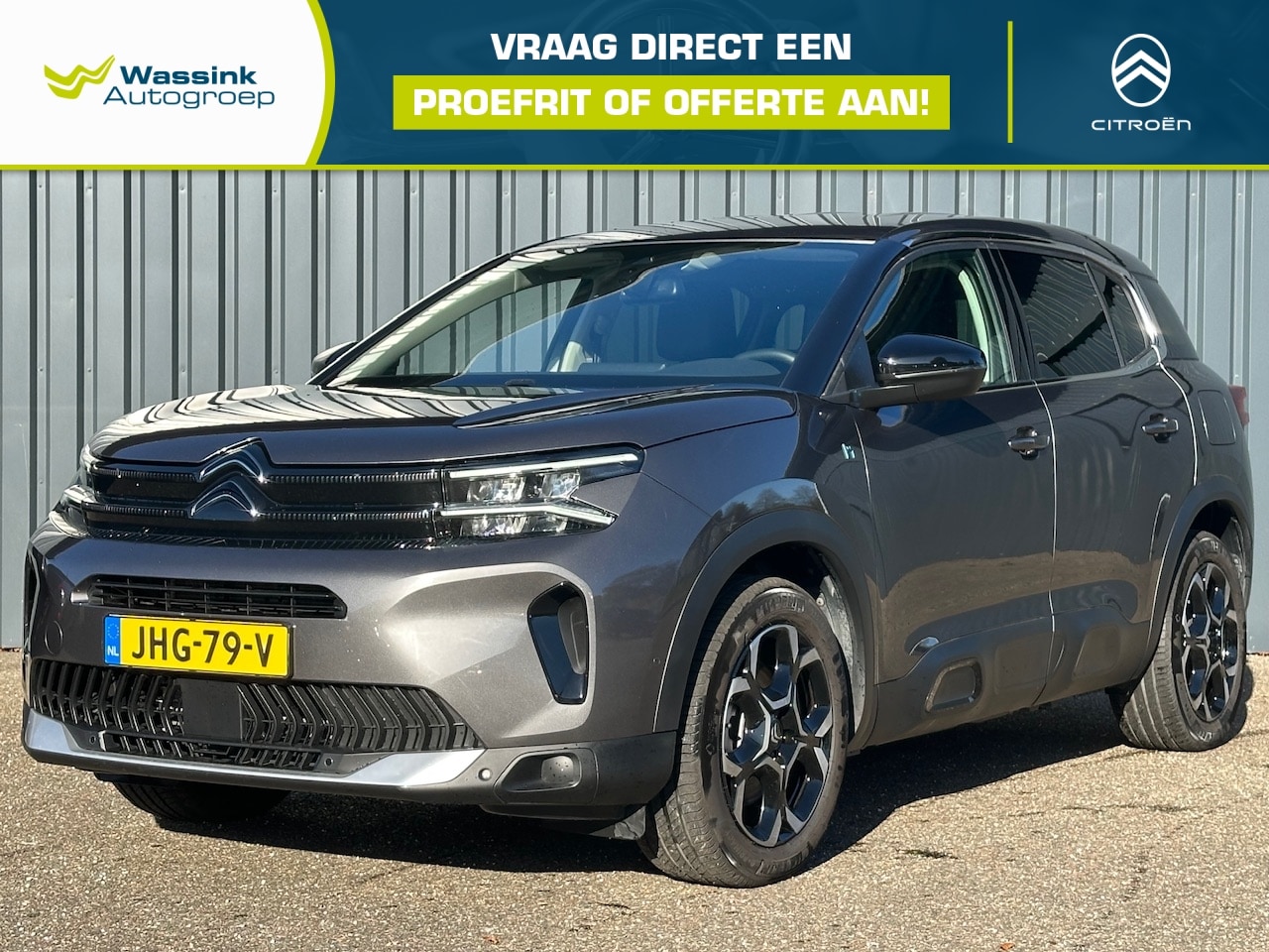 Citroën C5 Aircross - 1.6 Hybrid 225pk EAT8 Business Plus Navigatie | DAB | Carplay | Camera | Adaptive Cruise - AutoWereld.nl