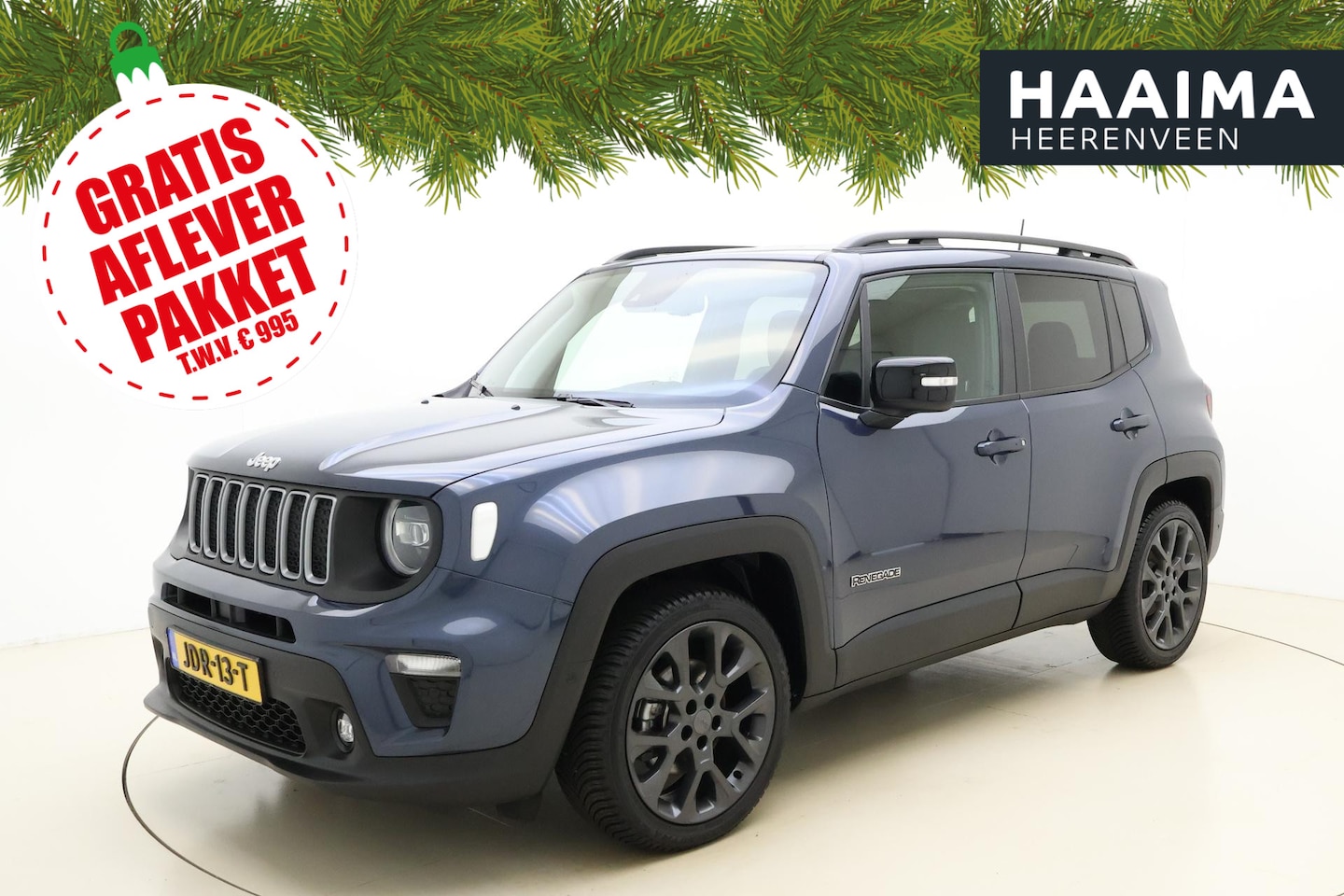 Jeep Renegade - 1.5T 130pk e-Hybrid S Automaat | Navigatie | Climate control | Camera | Lederen bekleding - AutoWereld.nl