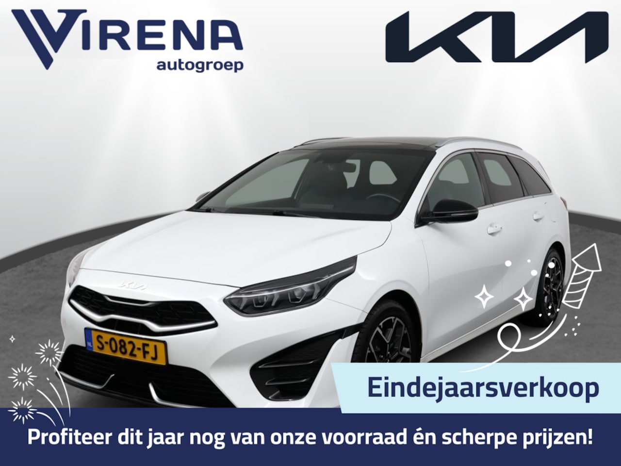 Kia Cee'd Sportswagon - Ceed 1.5 T-GDi GT-Line Automaat - Trekhaak - Navigatie - Schuif-/kanteldak - Stoel-/stuurv - AutoWereld.nl