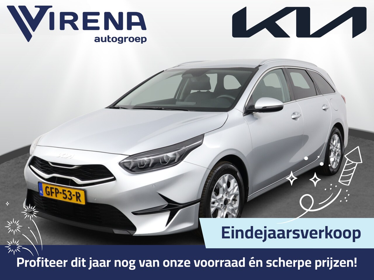 Kia Cee'd Sportswagon - Ceed 1.5 T-GDi DynamicPlusLine - Navigatie - LED Koplampen - Stoel/Stuurverwarming - Clima - AutoWereld.nl