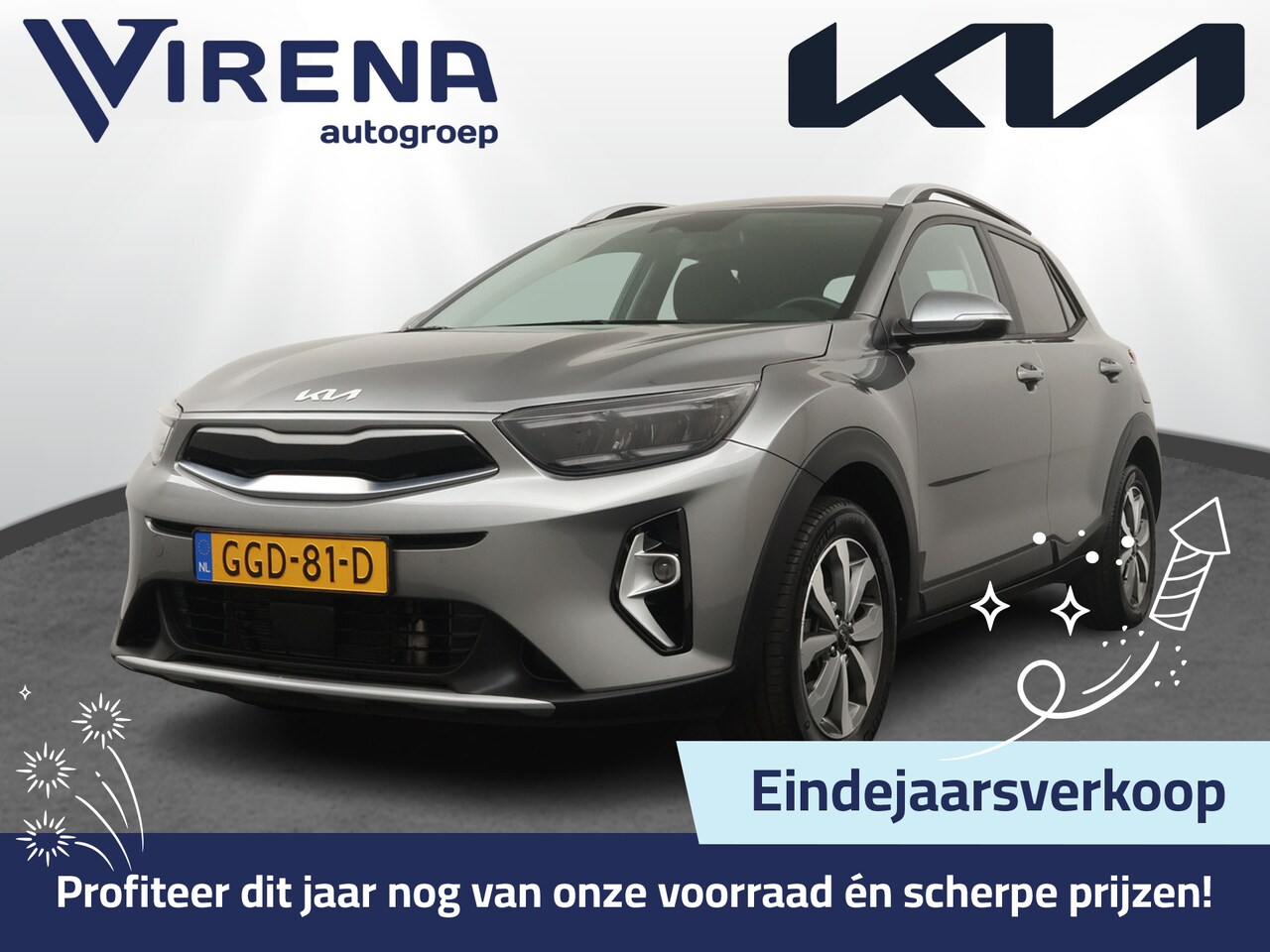 Kia Stonic - 1.0 T-GDi MHEV DynamicPlusLine Apple Carplay/ Android Auto - Cruise Control - LED Koplampe - AutoWereld.nl