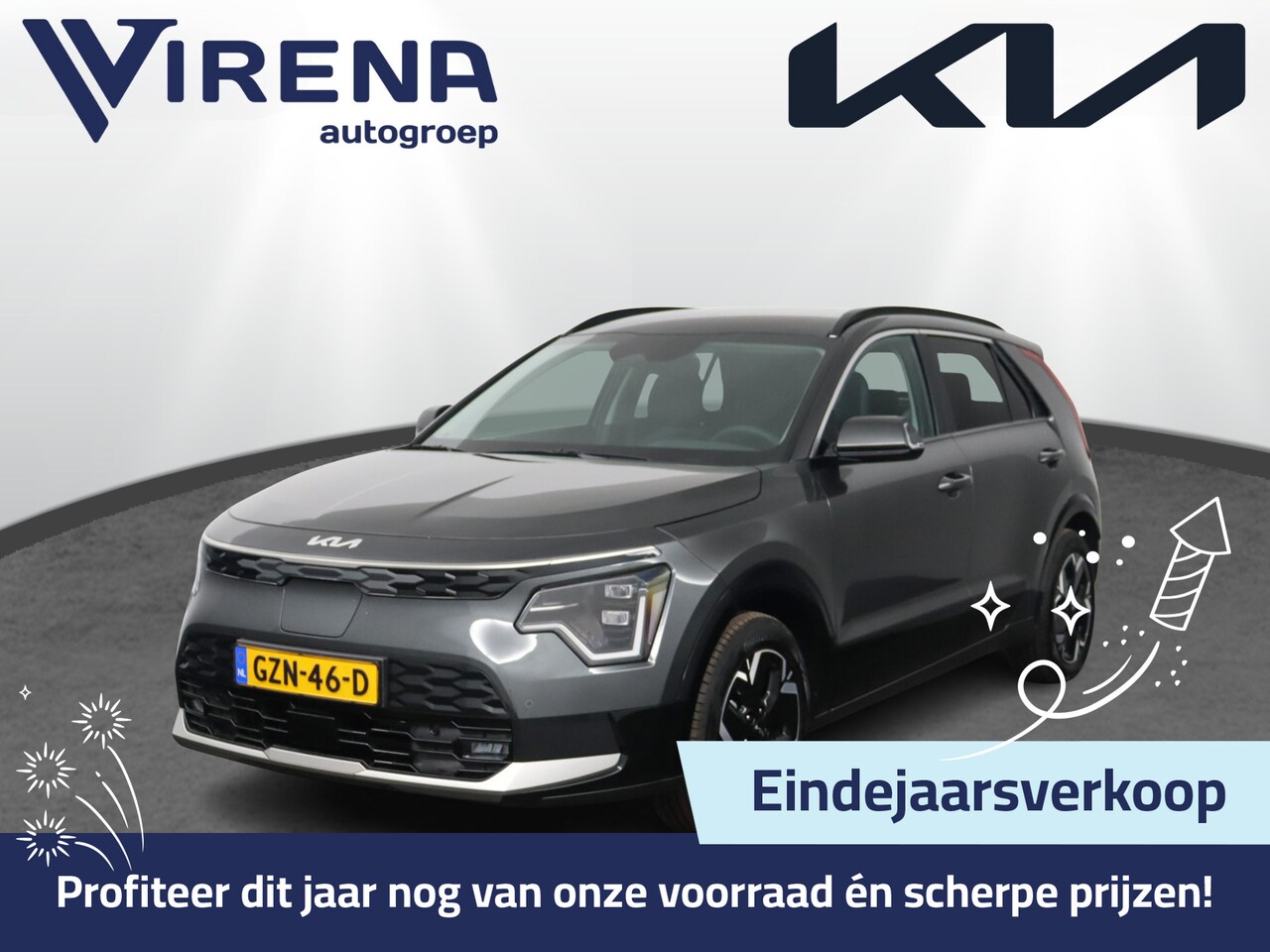 Kia Niro EV - Edition Advanced 64.8 kWh Edition Advanced 64.8 kWh - SOH 99% - Navigatie - Stoel-/Stuurve - AutoWereld.nl