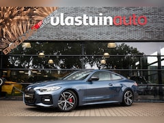 BMW 4-serie Coupé - 430i High Executive M-Sport 245pk , Arctic Race blauw, Panoramadak, Sportstoelen, Adaptive