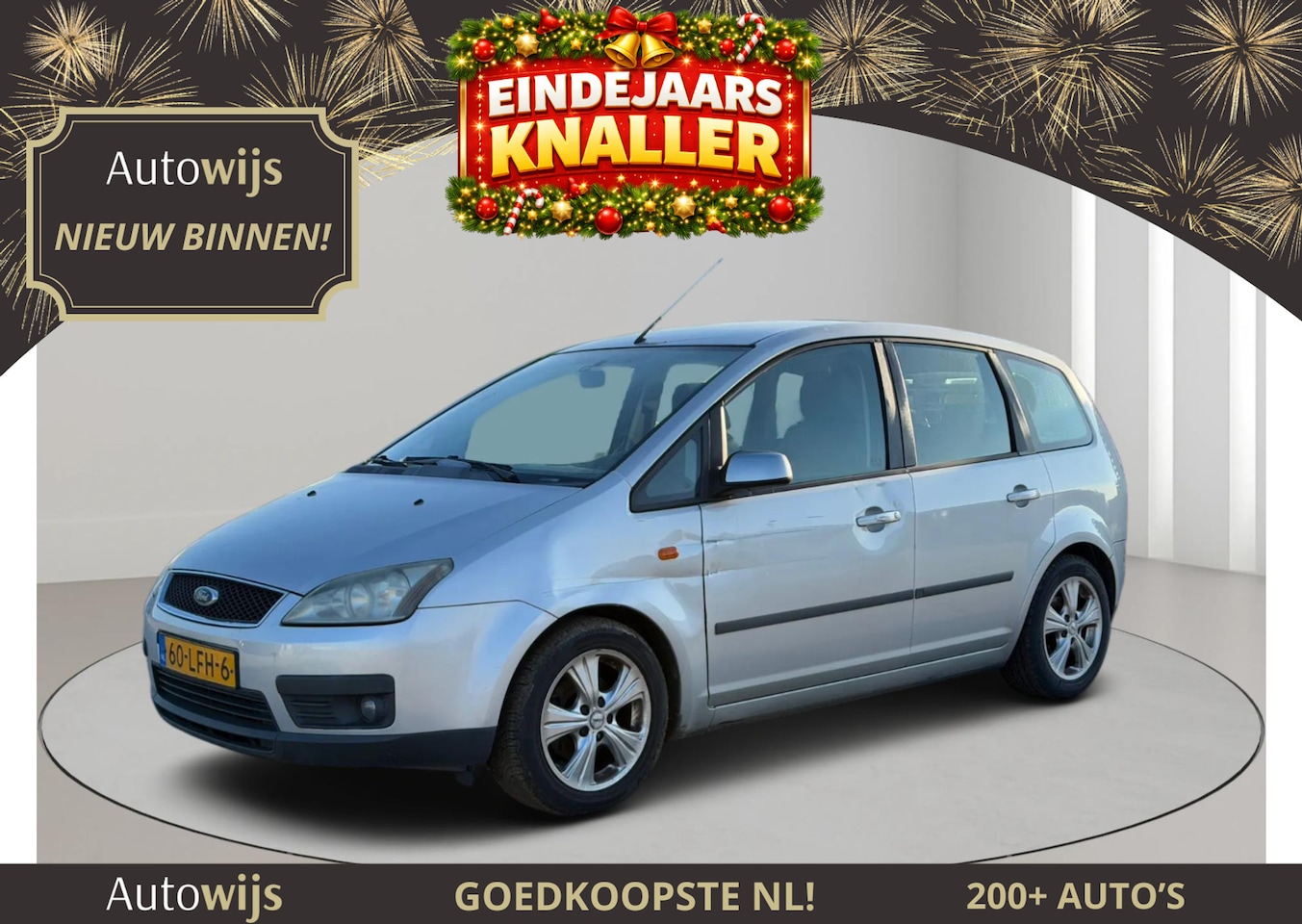 Ford Focus C-Max - 1.6-16V Ambiente|Inruilkoopje|APK 6-2026 - AutoWereld.nl