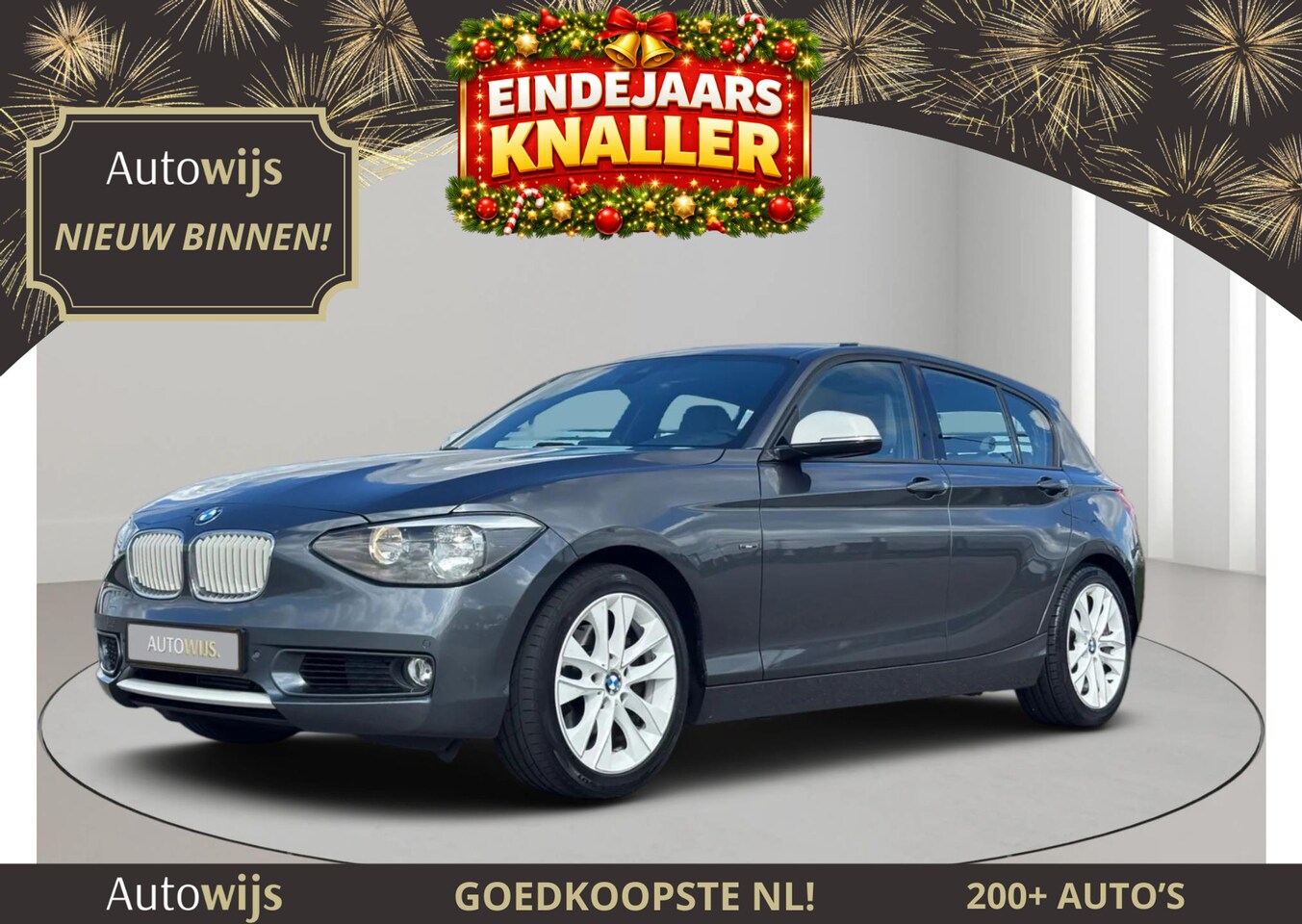 BMW 1-serie - 118i|URBAN|NAVI|Stoelverw|NAVI|AUT|Sportstoelen - AutoWereld.nl