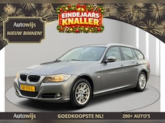BMW 3-serie Touring - 318d Corporate Lease Luxury Line|LEDER|NAVI|TREKHAAK|CLIMA|GOED ONDERHOUDEN