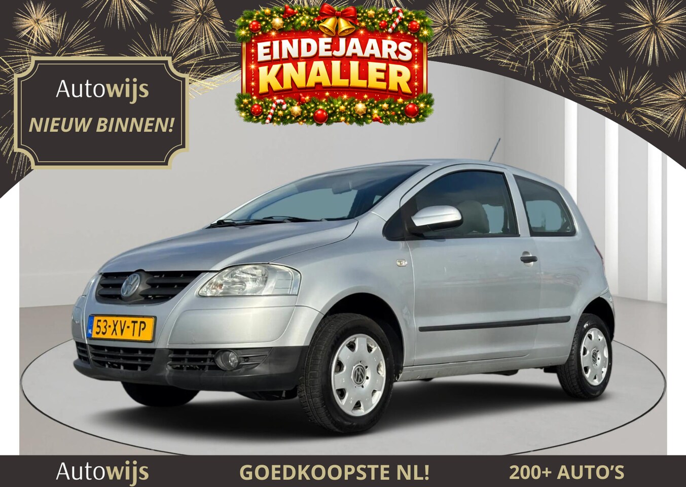 Volkswagen Fox - 1.4 Trendline|Airco|NIEUWE APK|NAP|Goed onderhouden - AutoWereld.nl