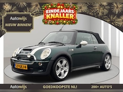 MINI Cabrio - 1.6 Cooper S Chili|XENON|JCW|NAVI|LEDER|GOED ONDERHOUDEN