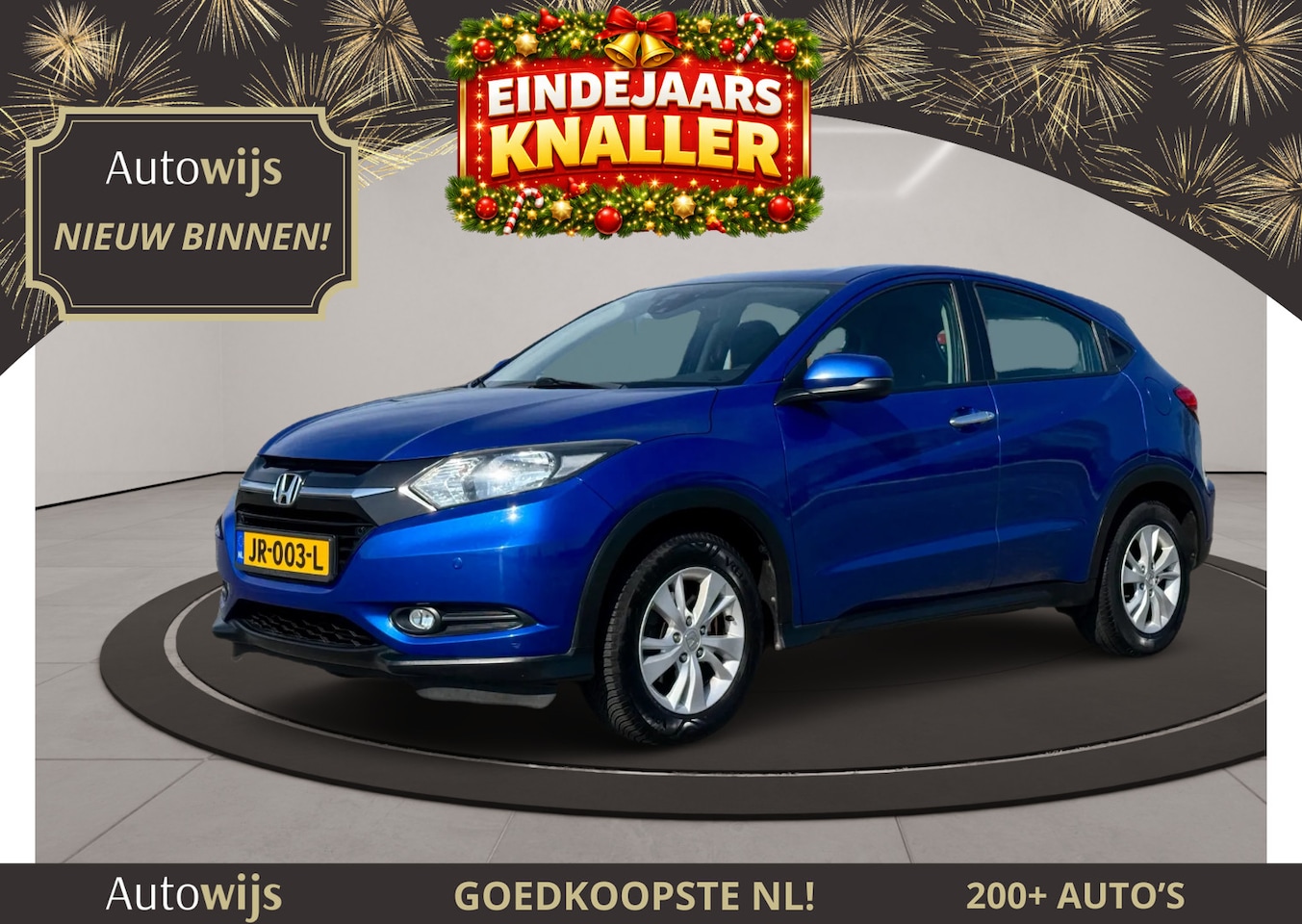 Honda HR-V - 1.5 i-VTEC Elegance|Automaat|Navigatie|NL AUTO|Trekhaak - AutoWereld.nl