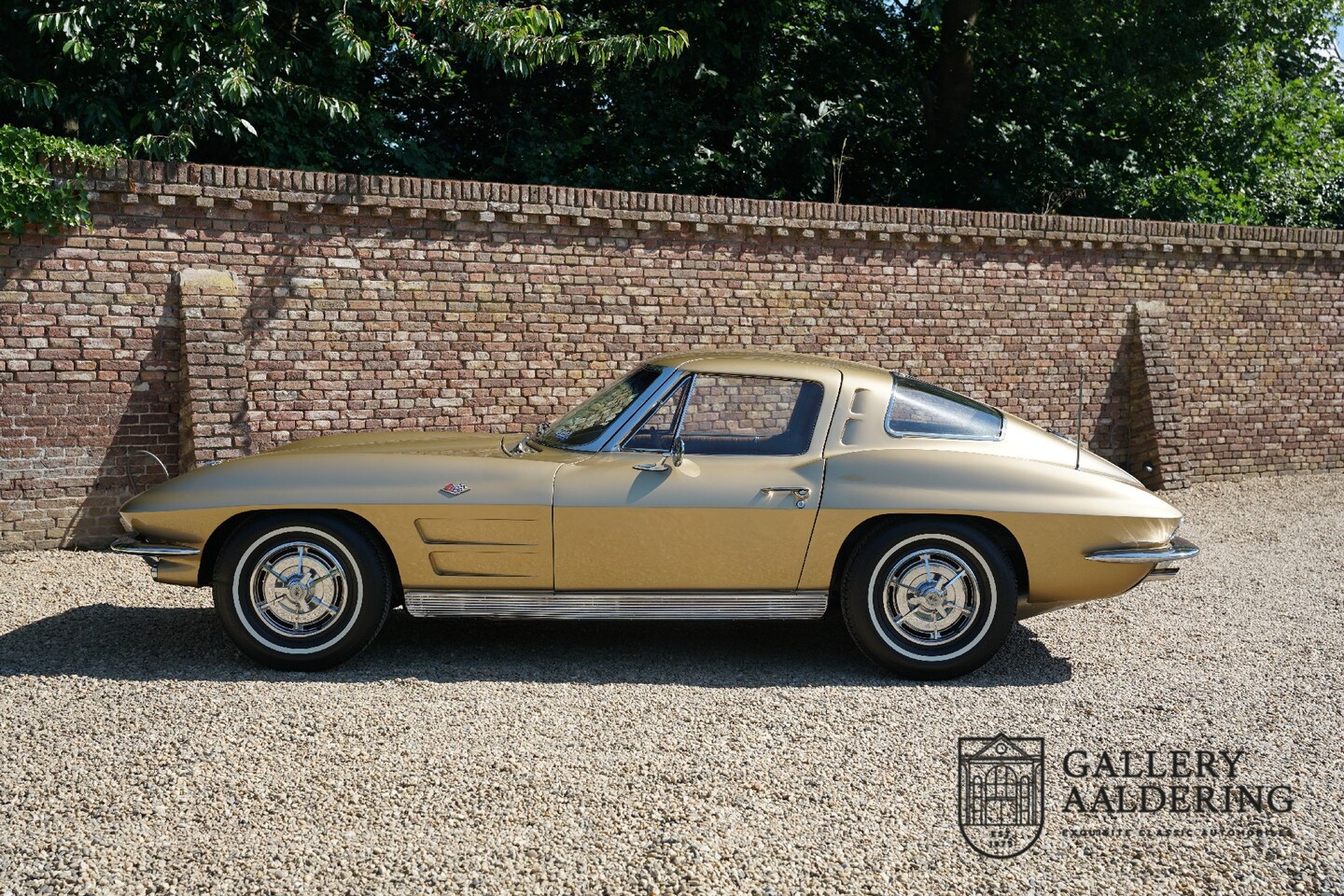 C2 Split Window Rusted Corvette C2 Sting Ray Split Window Body-off restored and mechanically ...