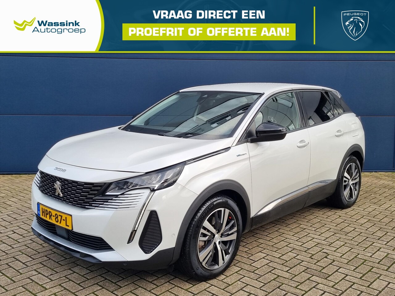 Peugeot 3008 - 1.6 Plug-in HYbrid4 300pk e-EAT8 GT | Navigatie | Camera | Stoelverwarming | Apple CarPlay - AutoWereld.nl