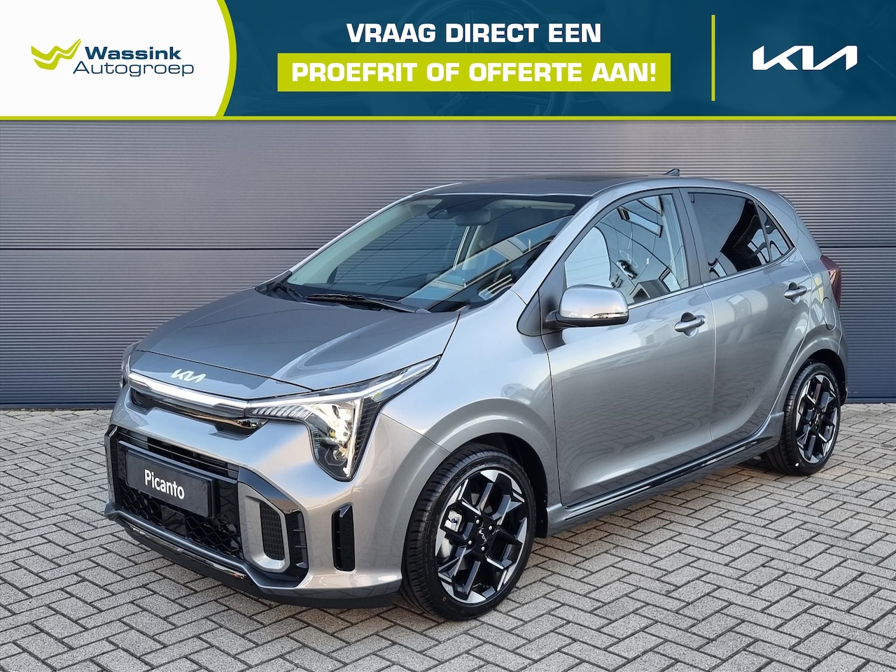 Kia Picanto - 1.0 DPi 63pk 4-zits GT-Line | Camera | Climate Control | Apple Carplay | Stoel-/Stuurverwa - AutoWereld.nl
