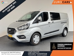 Ford Transit Custom - 131pk Automaat L2H1 Trend Dubbele Cabine 2x Schuifdeur Navigatie Apple Carplay/Android Aut