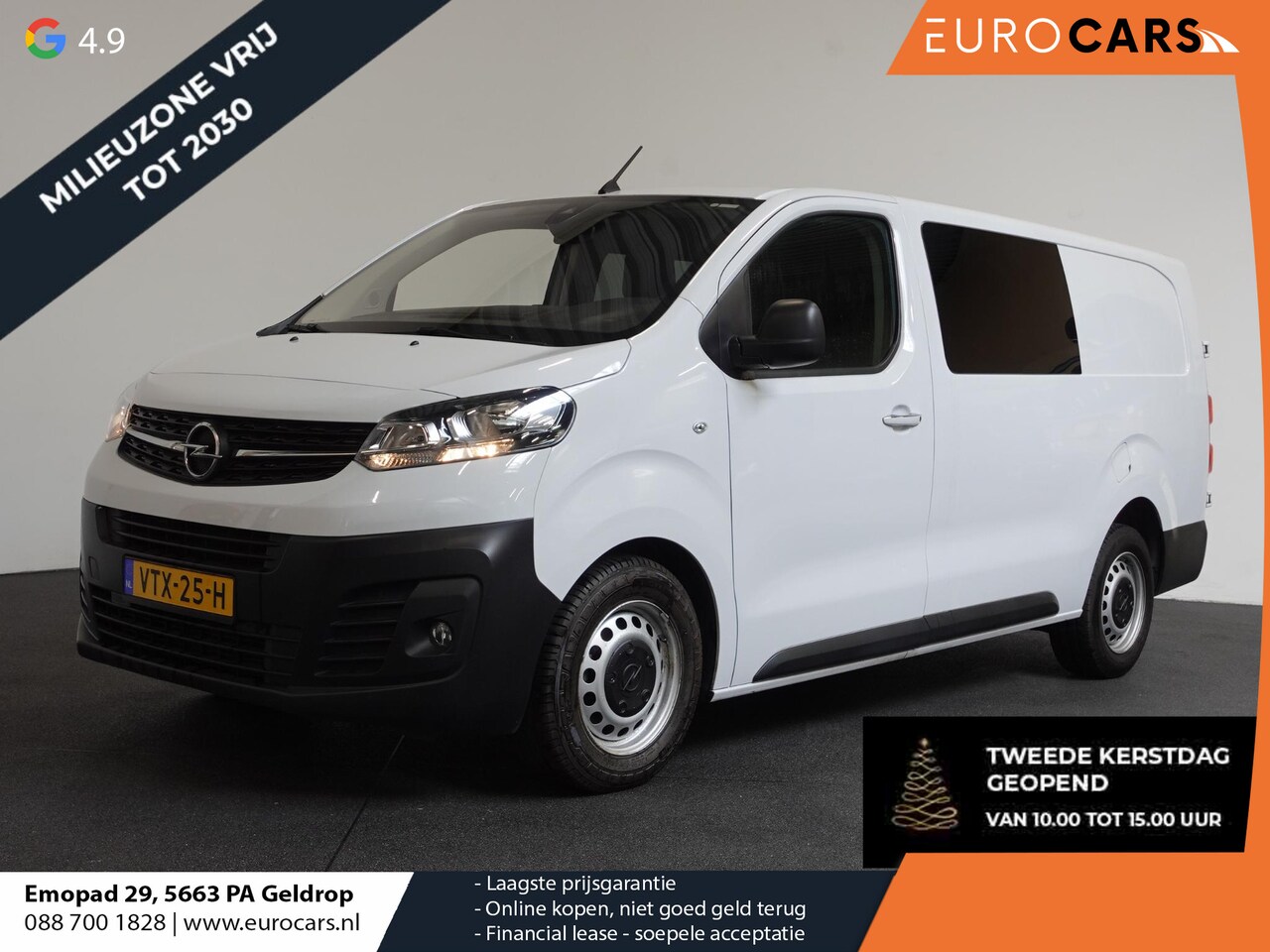 Opel Vivaro - 2.0 CDTI L3H1 Dubbele Cabine Edition Navigatie Trekhaak Cruise control Airco - AutoWereld.nl