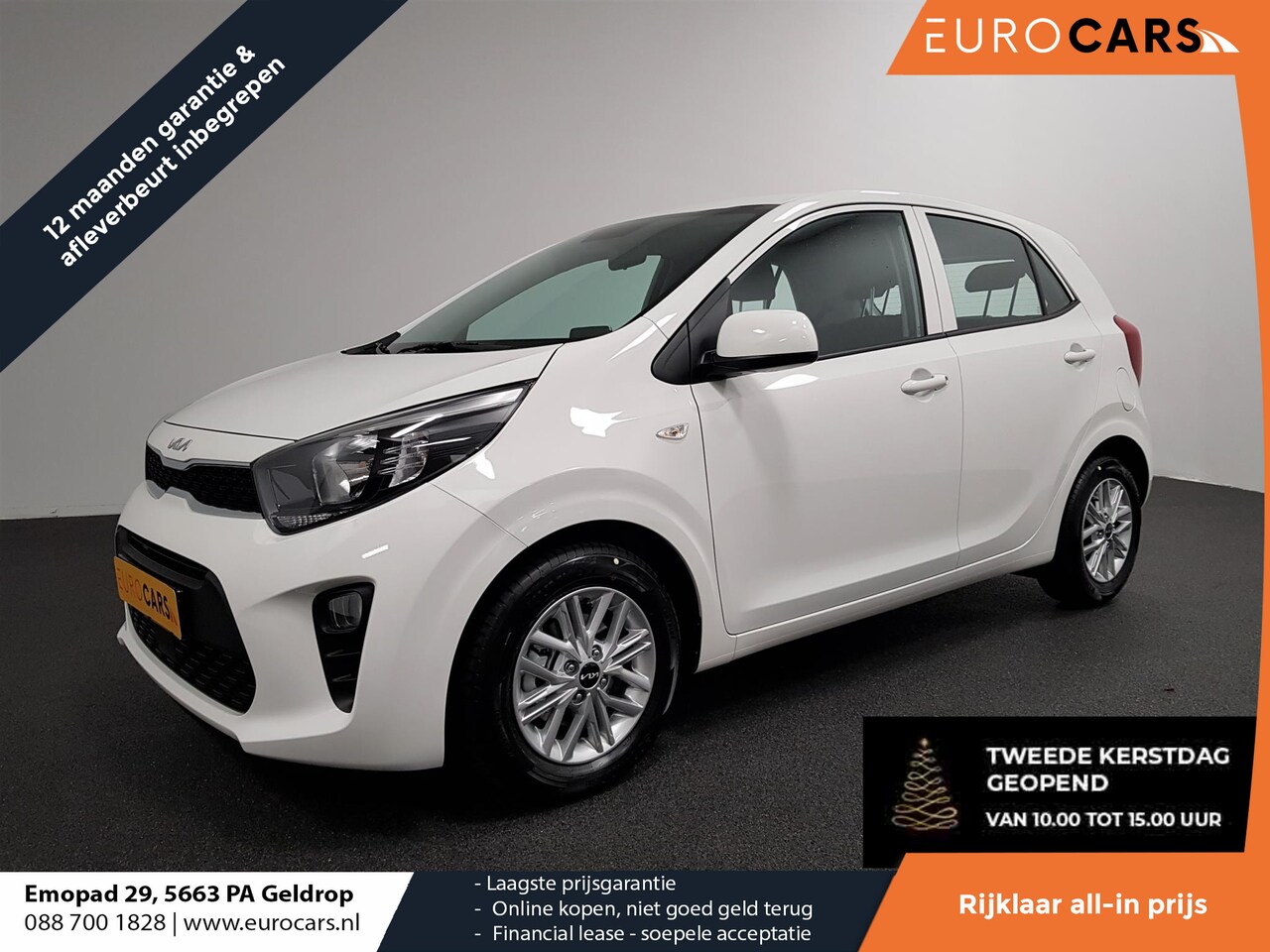 Kia Picanto - 1.0 DPi Automaat DynamicLine Navigatie Airco Camera DAB Lichtmetalen velgen Bluetooth. Pri - AutoWereld.nl
