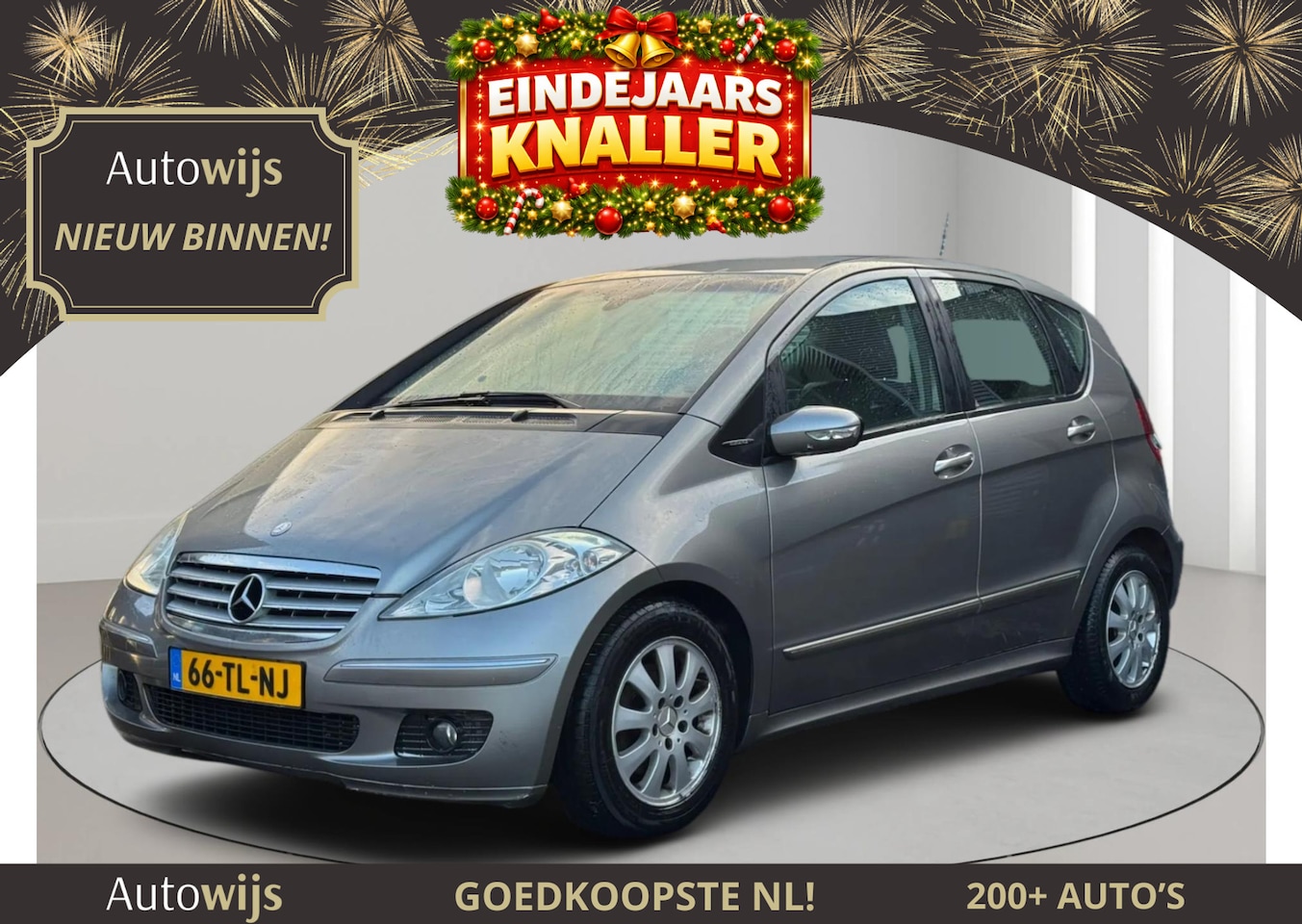 Mercedes-Benz A-klasse - 160 CDI Elegance|Nette staat|Leder|AUT - AutoWereld.nl