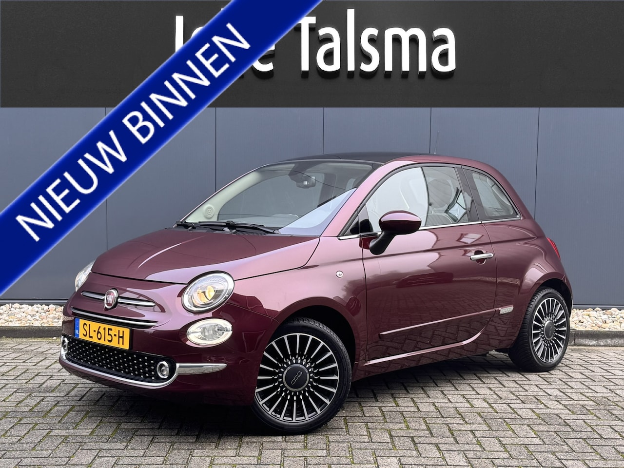 Fiat 500 - 0.9 TwinAir Turbo Lounge | Navigatie | Panorama | Cruise control | Airco - AutoWereld.nl