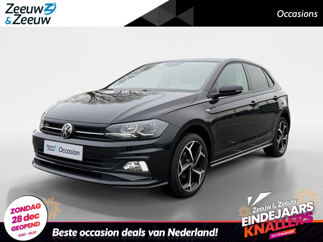Volkswagen Polo - 1.0 TSI R-Line Edition | Automaat | Navigatie | Apple carplay & Android auto | Parkeersens - AutoWereld.nl