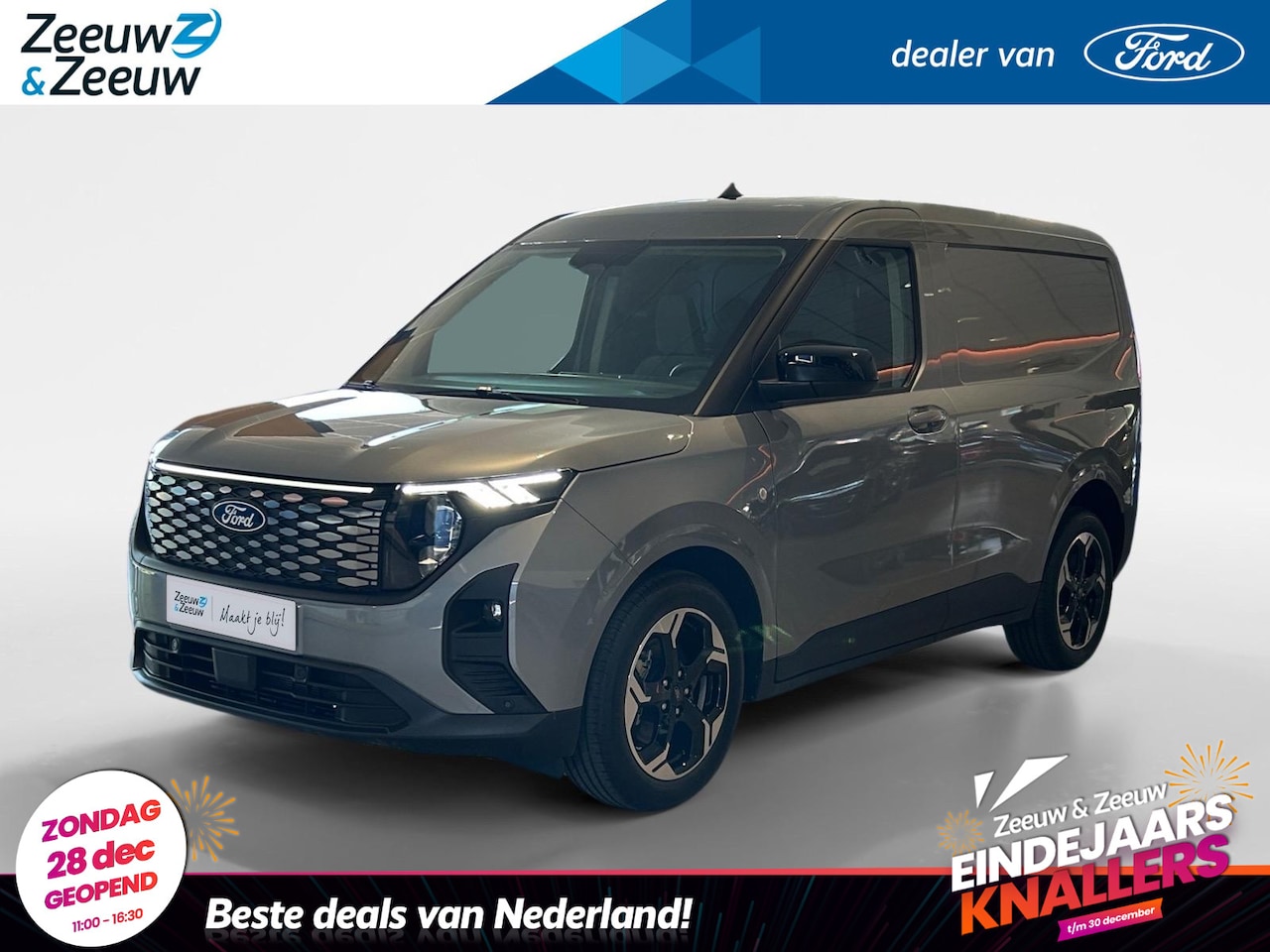 Ford E-Transit Cour. - Limited 44 kWh 136pk | 0,99% rente | Nieuw te bestellen - AutoWereld.nl