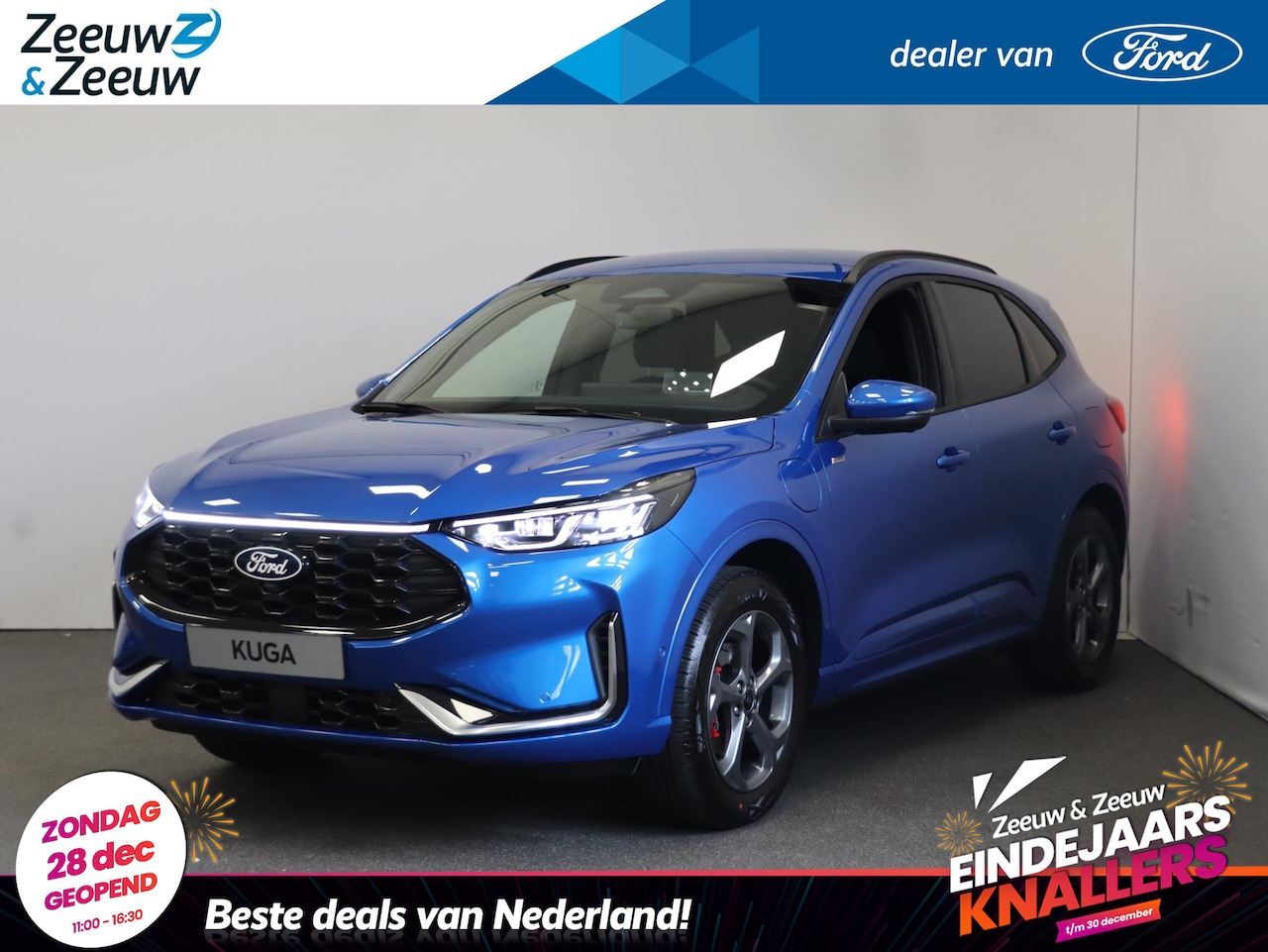 Ford Kuga - 2.5 PHEV ST-Line X | Te Bestellen | Actiekorting €4000,- | Private Lease Vanaf €544 P/M | - AutoWereld.nl