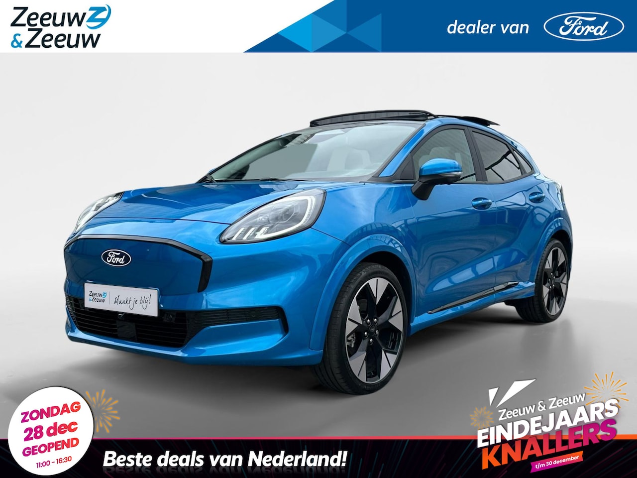 Ford Puma Gen-E - Premium 44 kWh | Driver Assistancepack | Winterpack | Matrix Ledkoplampen | Panoramadak | - AutoWereld.nl