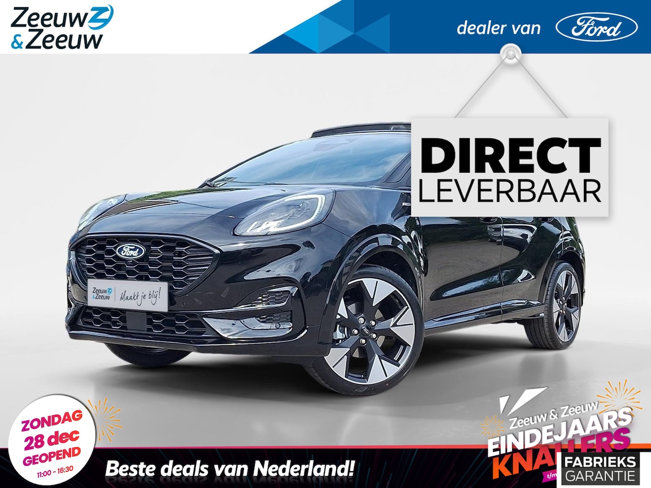 Ford Puma - 1.0 EcoBoost Hybrid ST-Line X 6500,- Ford Voordeel | 0,99% Ford Options |Winterpack | Driv - AutoWereld.nl