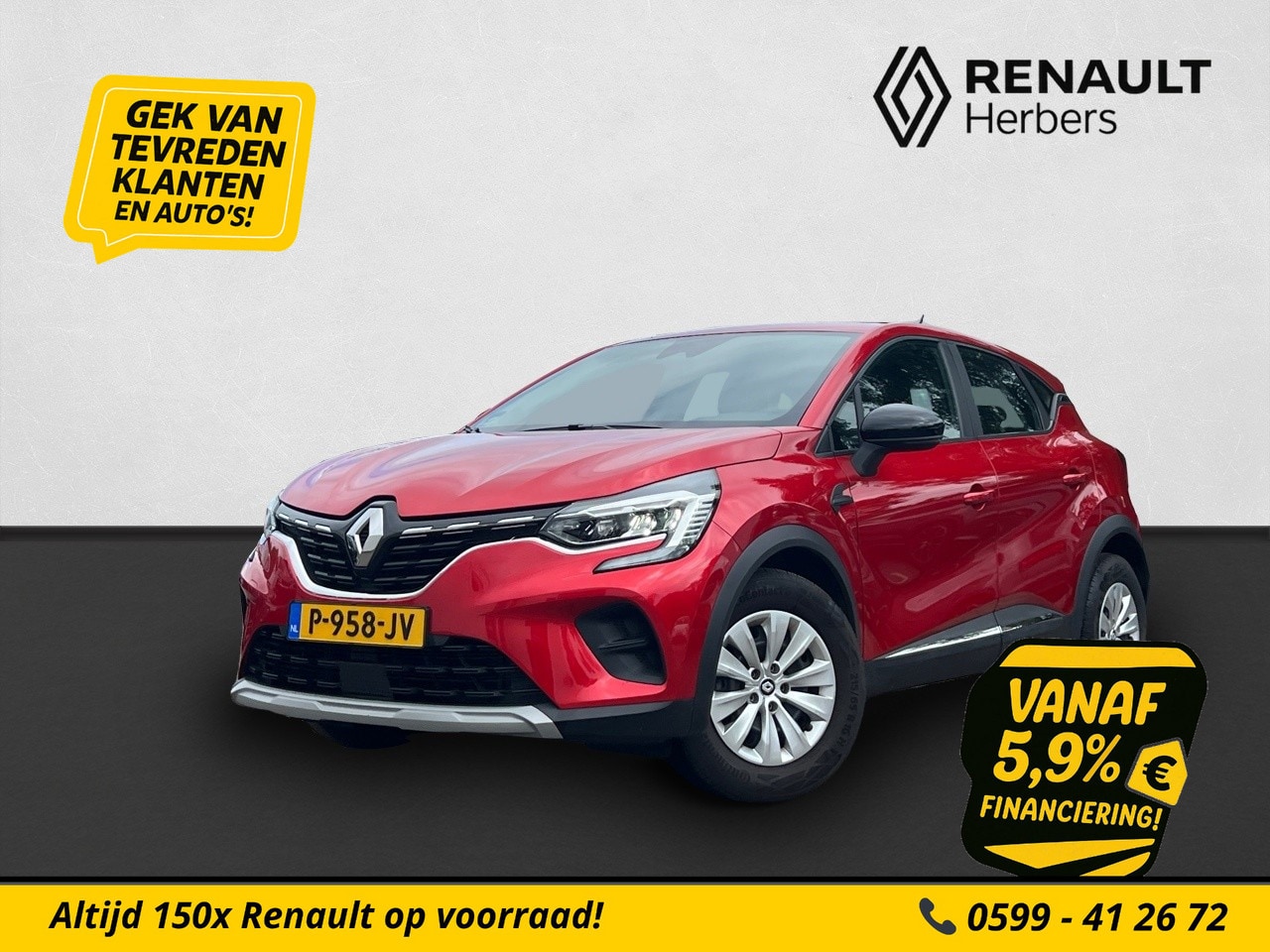 Renault Captur - 1.3 TCe 140 Zen / AUTOMAAT / NAVI / PDC / CRUISE - AutoWereld.nl