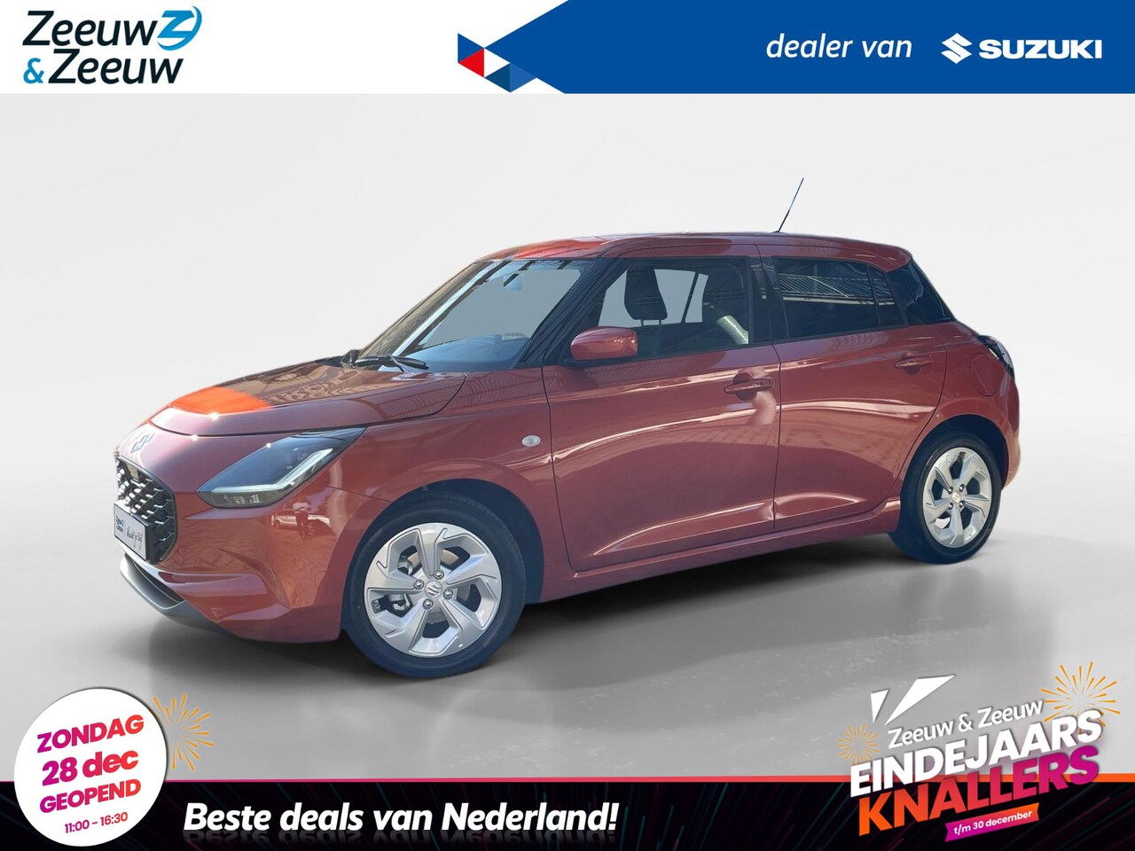 Suzuki Swift - 1.2 Select Smart Hybrid | Kenteken 2026 mogelijk!| 16" lichtmetalen velgen | Apple CarPlay - AutoWereld.nl