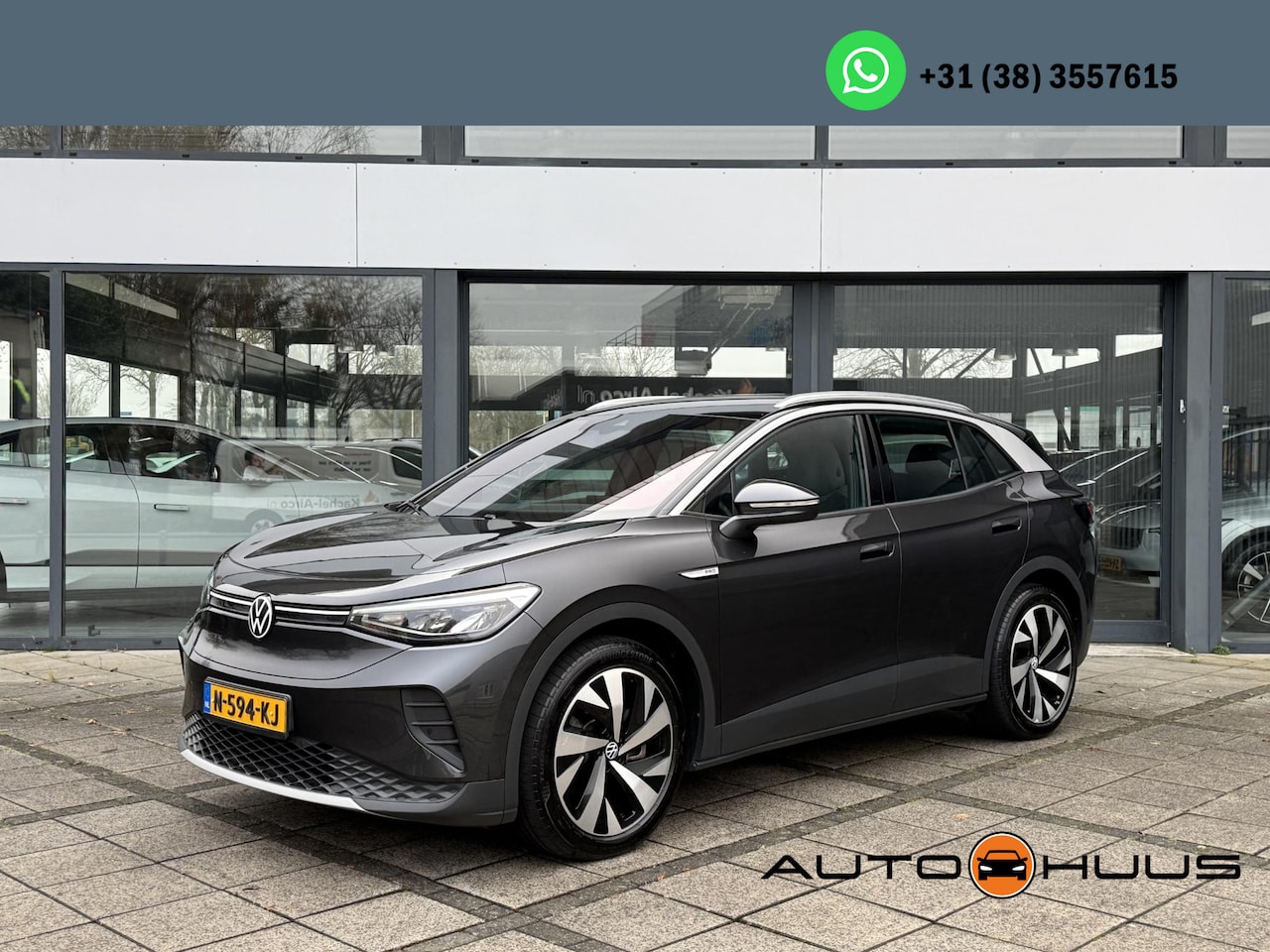 Volkswagen ID.4 - Pro 77 kWh | Trekhaak | Navi | Carplay | - AutoWereld.nl