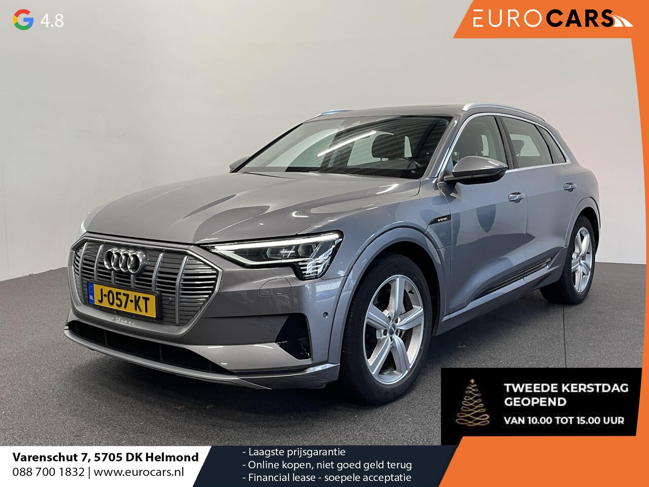 Audi e-tron - 50 quattro Business edition Plus 71 kWh Panoramadak Navigatie Parkeersensoren Adaptive Cru - AutoWereld.nl