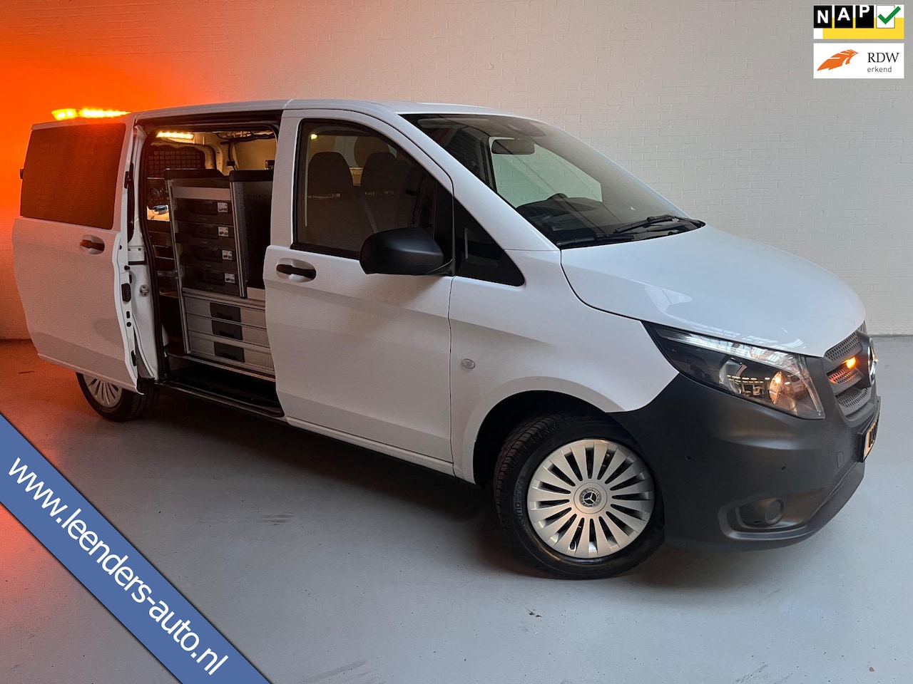 Mercedes-Benz Vito - Automaat Servicewagen 116 CDI 160pk euro6 Lang 3 persoons, BOTT Inrichting, Victron Omvorm - AutoWereld.nl