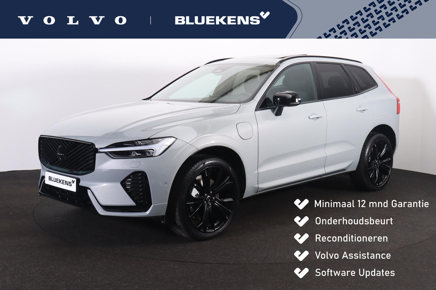 Volvo XC60 - T6 Recharge AWD Ultra Black Edition - Panorama/schuifdak - IntelliSafe Assist & Surround - - AutoWereld.nl